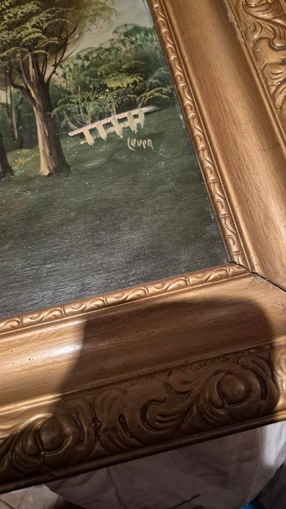 2 oude schilderijen (van ouders geërfd), Antiek en Kunst, Kunst | Schilderijen | Klassiek, Ophalen of Verzenden