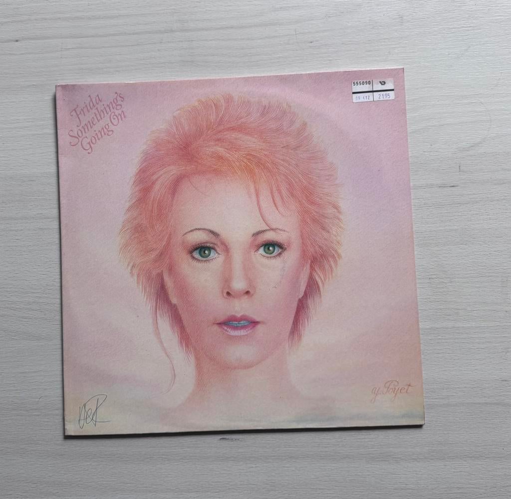 Frida (ABBA) - Something is Going On (NL -1982), Gebruikt, Originele persing, 1980 - 1989, Ophalen of Verzenden