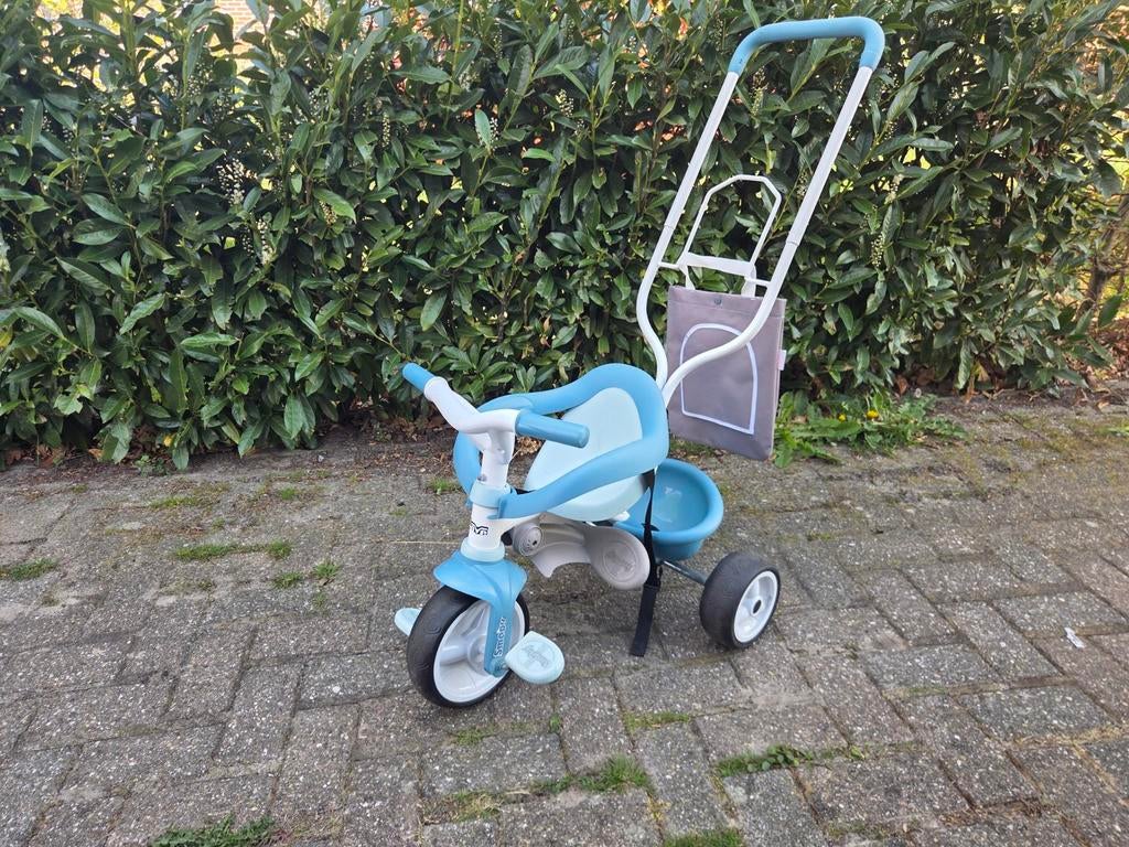 Smoby Be Move driewieler met duwstang, Ophalen, Gebruikt, Duwstang
