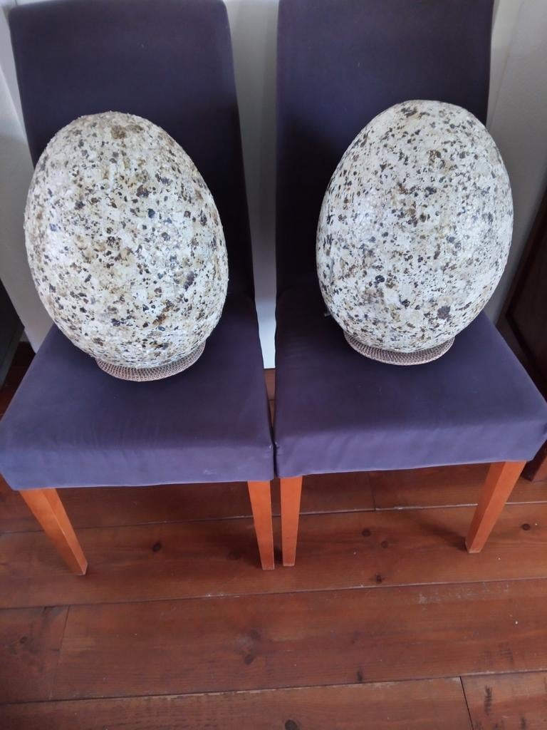 2 mega grote Paaseieren, Ophalen