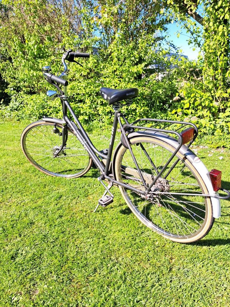 Gazelle primeur damesfiets, Ophalen