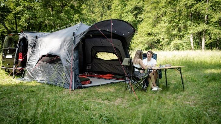 + Qeedo Quick Motor Free - Bus tent +, Caravans en Kamperen, Tenten, tot en met 5, Nieuw, Ophalen