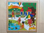 Educo puzzel, Kinderen en Baby's, Speelgoed | Houten speelgoed, Ophalen of Verzenden, Gebruikt