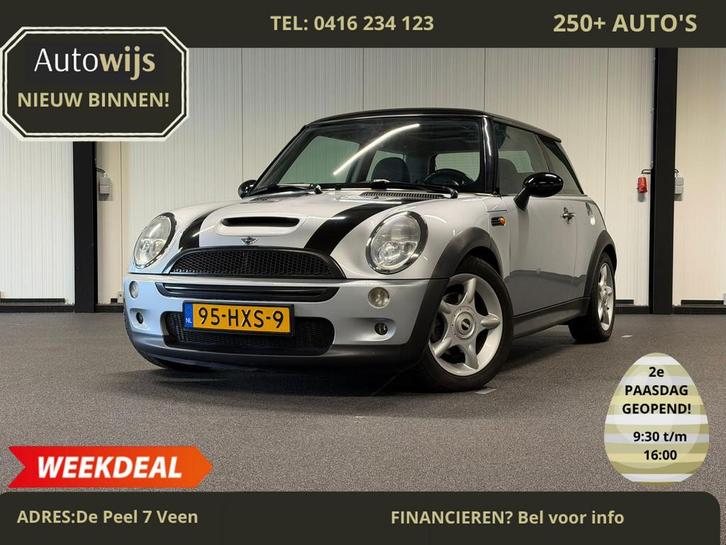 Mini Mini 1.6 Cooper Chili|PANO|NAVI|LEDER|LM-VELG, Auto's, Mini, Bedrijf, Te koop, Cooper, ABS, Airbags, Airconditioning, Boordcomputer