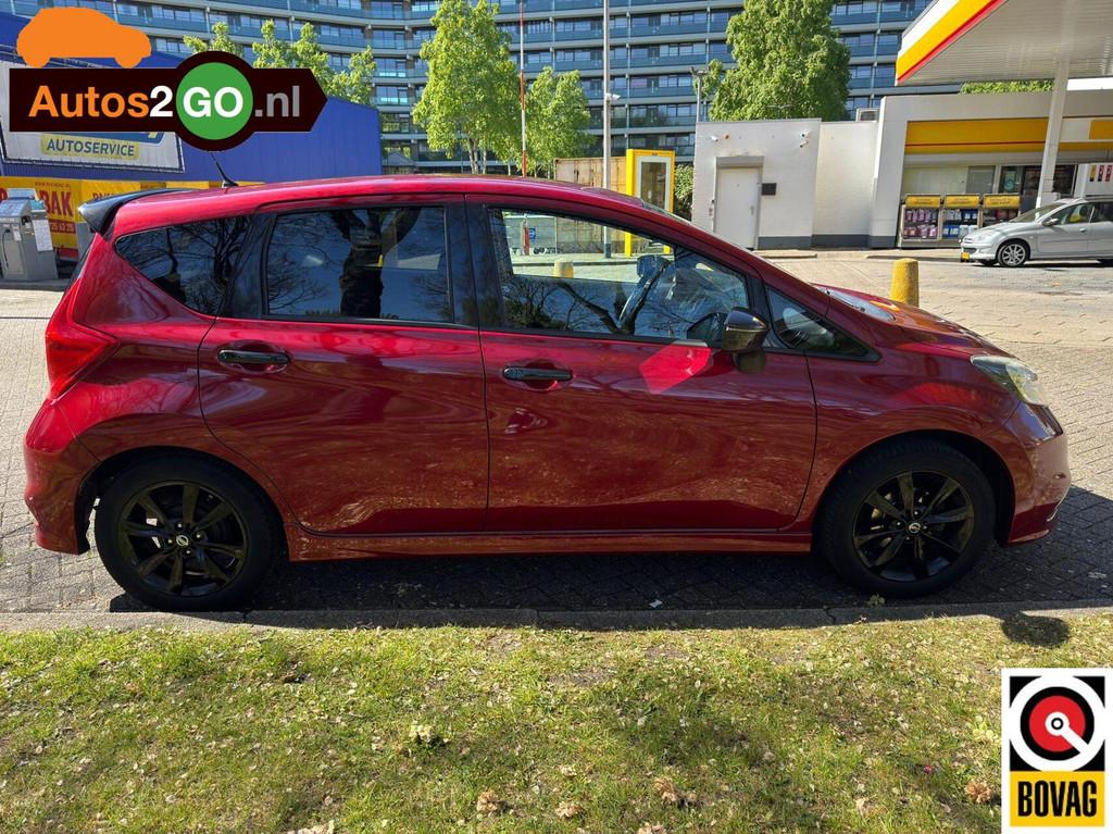 Nissan Note 1.2 Black Edition, Auto's, Nissan, Euro 6, 1198 cc, 49 €/maand, Bedrijf