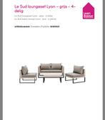 Tuinset loungeset Le Sud leenbakker, Tuin en Terras, Ophalen, Zo goed als nieuw, Kunststof