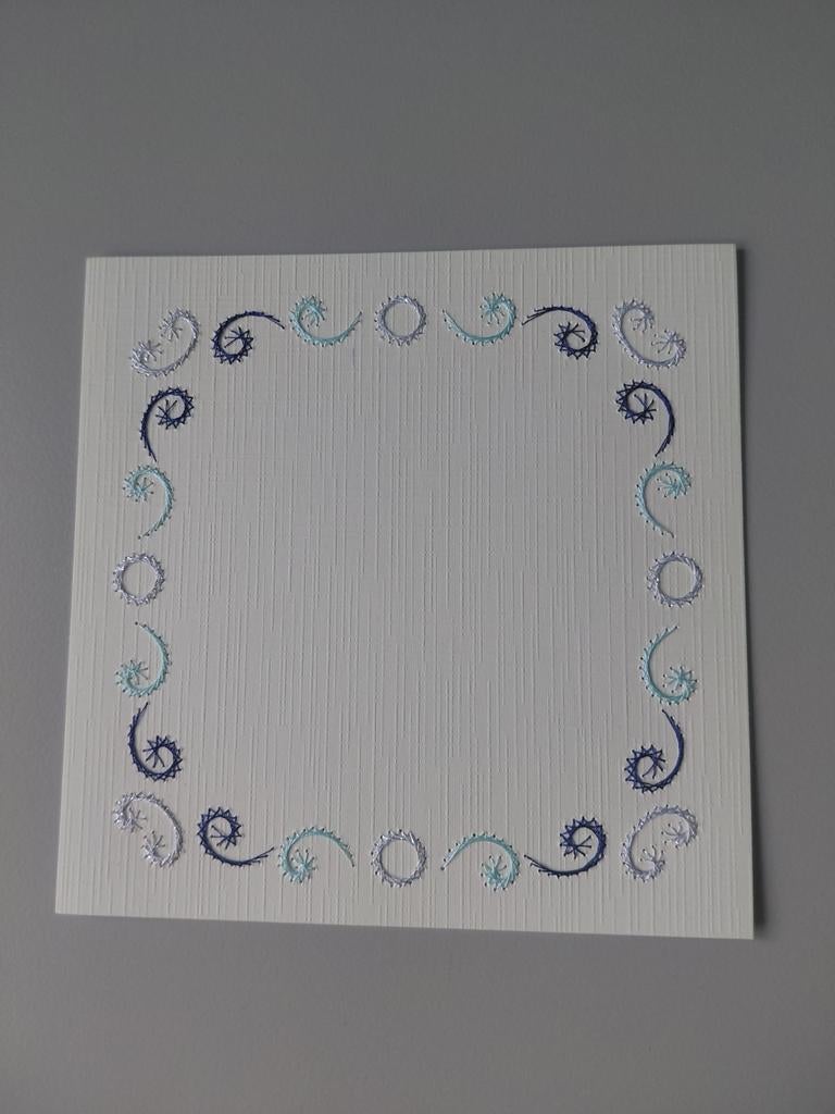 Opleg kaart - borduur  - 82, Ophalen of Verzenden, Nieuw, Overige thema's