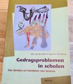 Gedragsproblemen in scholen, Boeken, Diverse auteurs, Zo goed als nieuw, Alpha, HBO