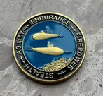 US Navy submarine coin, Verzamelen, Ophalen of Verzenden, Marine, Amerika, Embleem of Badge