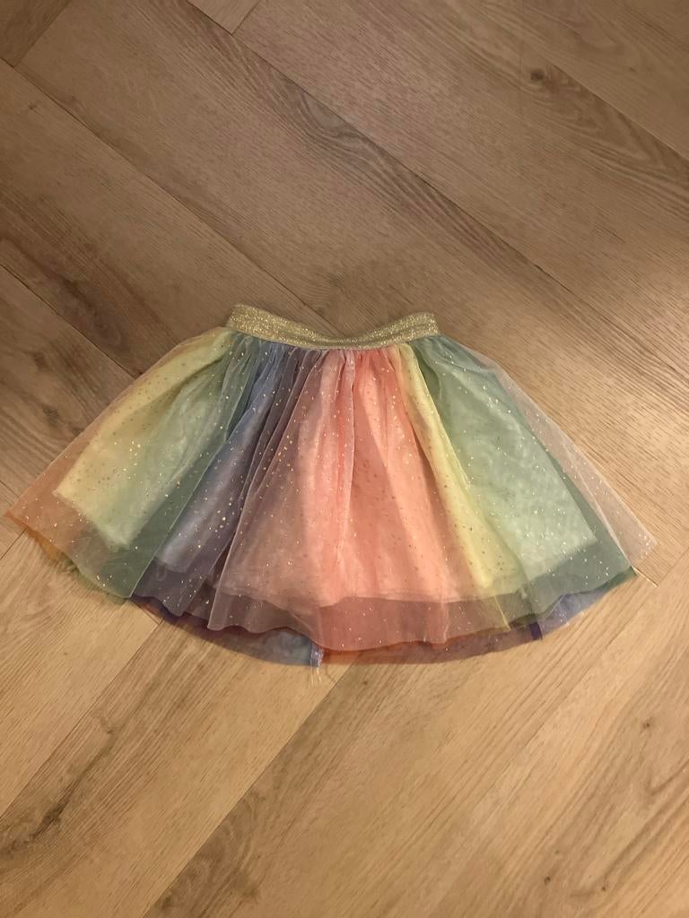 Glitter Regenboog Rokje, Kinderen en Baby's, Kinderkleding | Maat 104, Ophalen of Verzenden, Zo goed als nieuw, Jongen of Meisje