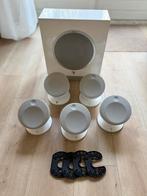 Focal Dome Flax 5.1 + Sub Air - Luidsprekerset / surroundset, Subwoofer, Zo goed als nieuw, 120 watt of meer, Ophalen