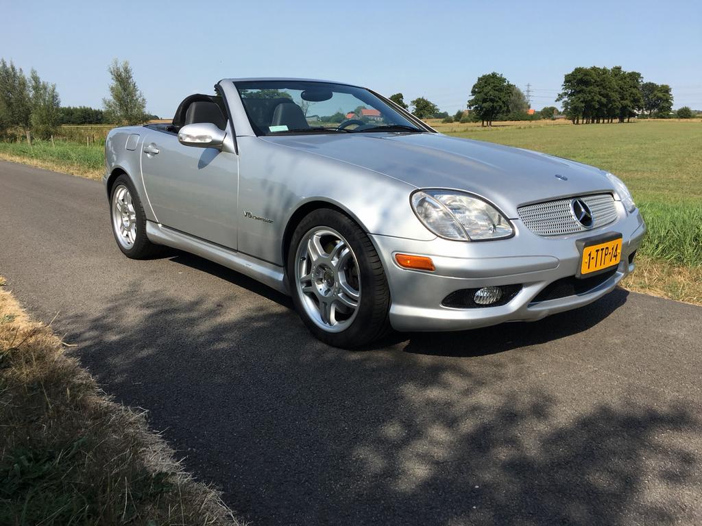 Mercedes-Benz SLK 32 AMG ,2004 , 354 pk ,46.000 km, Auto's, Cabriolet, 3199 cc, 75 €/maand, 1448 kg