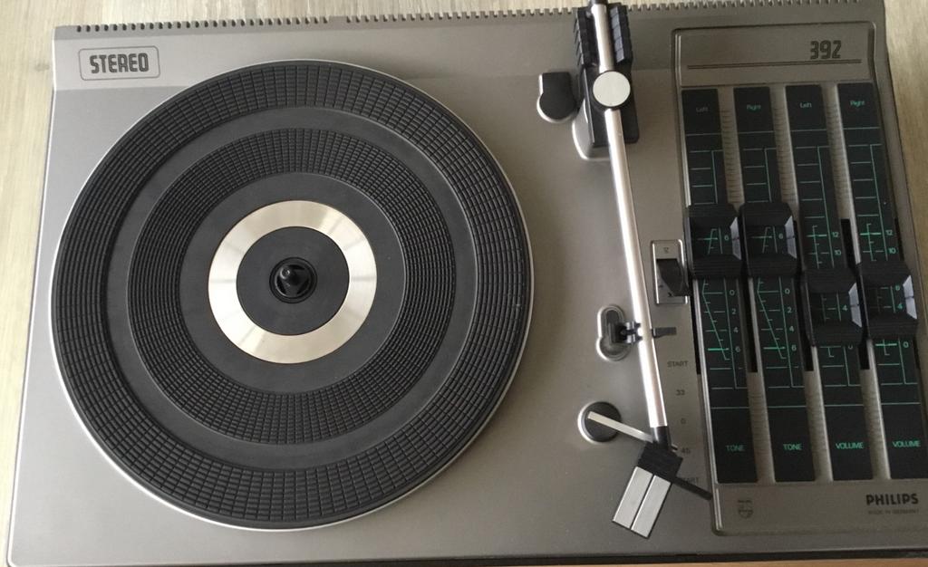 Philips 392 platenspeler, Ophalen, Gebruikt, Platenspeler, Philips