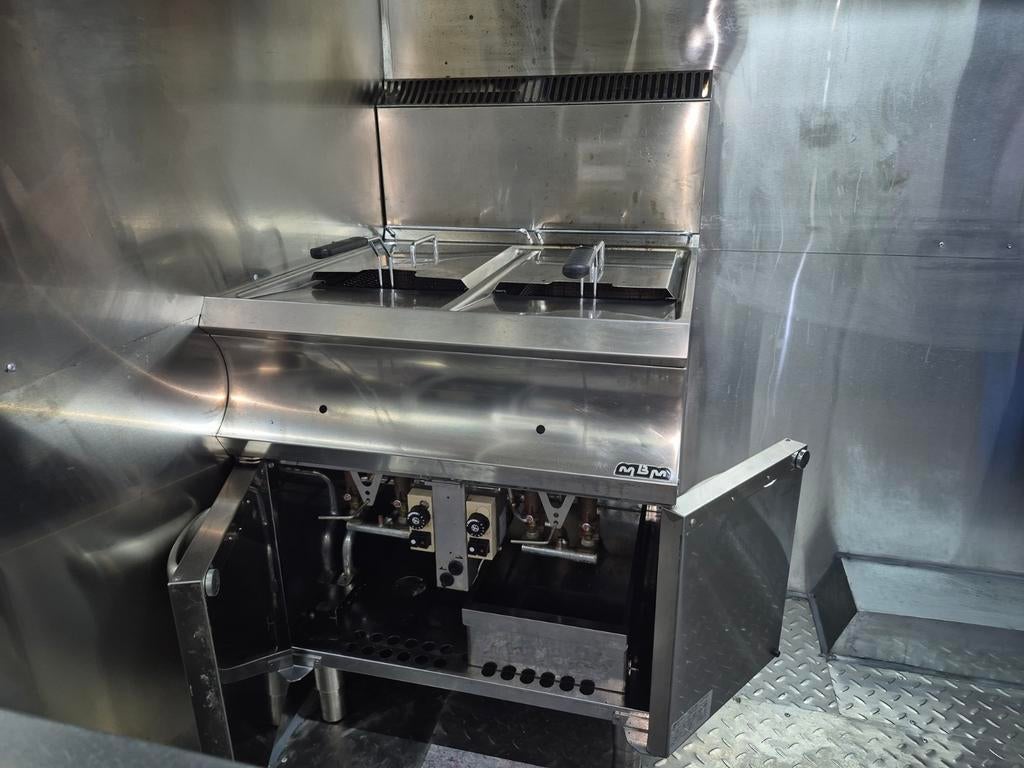 Professionele propaan friteuse - Ideaal voor horeca, 4 liter of meer, Ophalen of Verzenden, Gebruikt, Duo-friteuse