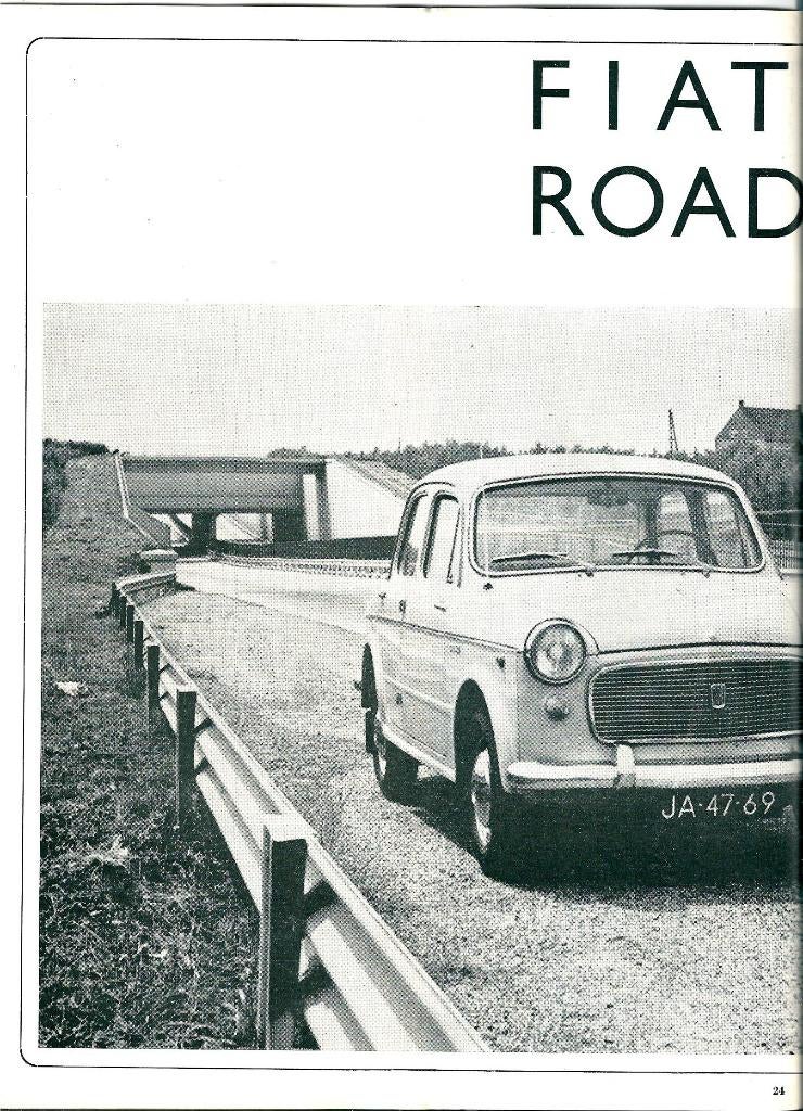 Autovisie test Fiat Urania 1964, Boeken, Ophalen of Verzenden, Gelezen, Overige merken