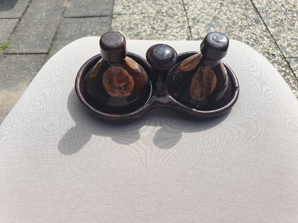 Marokkaanse kruidenschaaltje met deksel, Antiek en Kunst, Ophalen of Verzenden