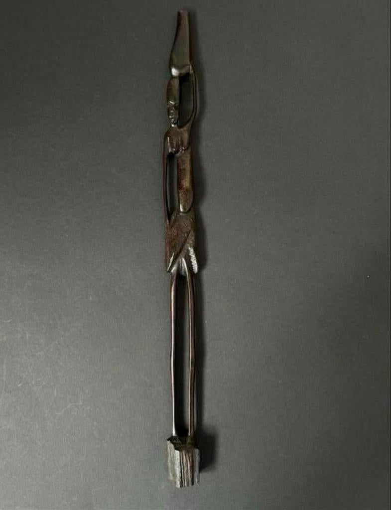 Uit Hout Gesneden Waterdraagster, Antiek en Kunst, Ophalen of Verzenden