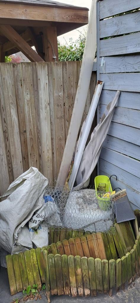 Houten tuinrand, Tuin en Terras, Ophalen of Verzenden