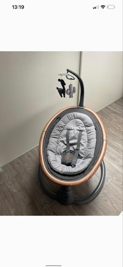 Maxi Cosi wipstoel met speelboog, Ophalen, Zo goed als nieuw, Wipstoel, Met gordel(s) of riempje(s)