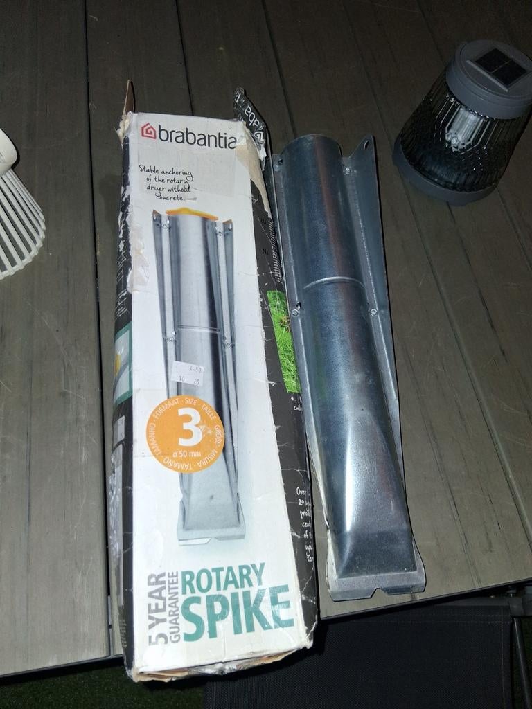 Brabantia Rotary Spike - Grondanker voor droogmolen, Ophalen of Verzenden, Nieuw