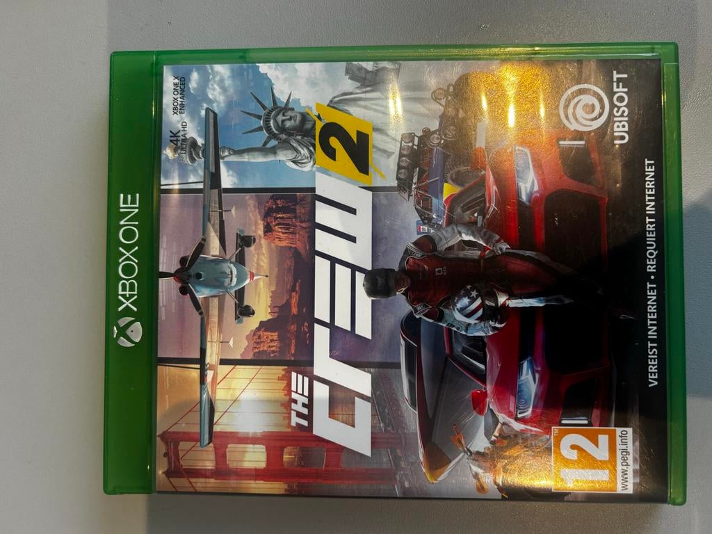 The Crew 2 Xbox One, Online, Gebruikt, 1 speler, Racen en Vliegen