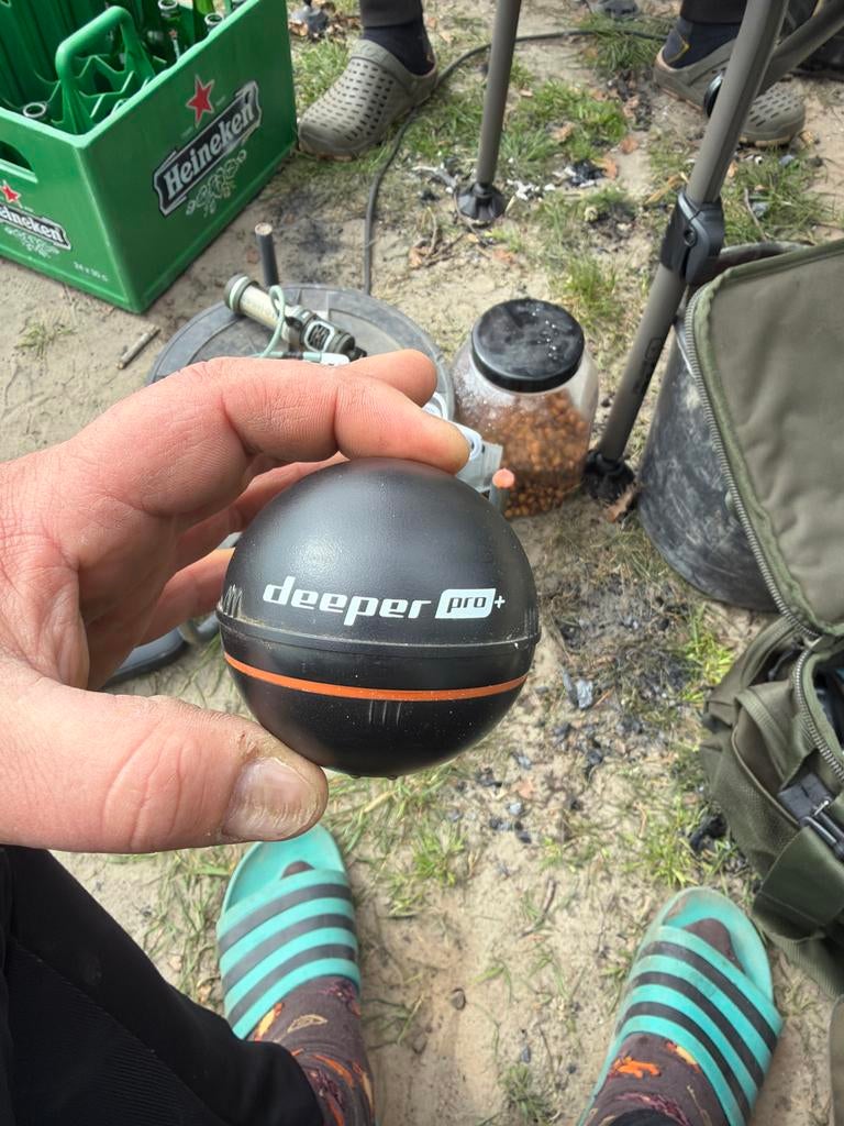 Deeper pro+ visvinder, Ophalen of Verzenden, Gebruikt, Overige typen