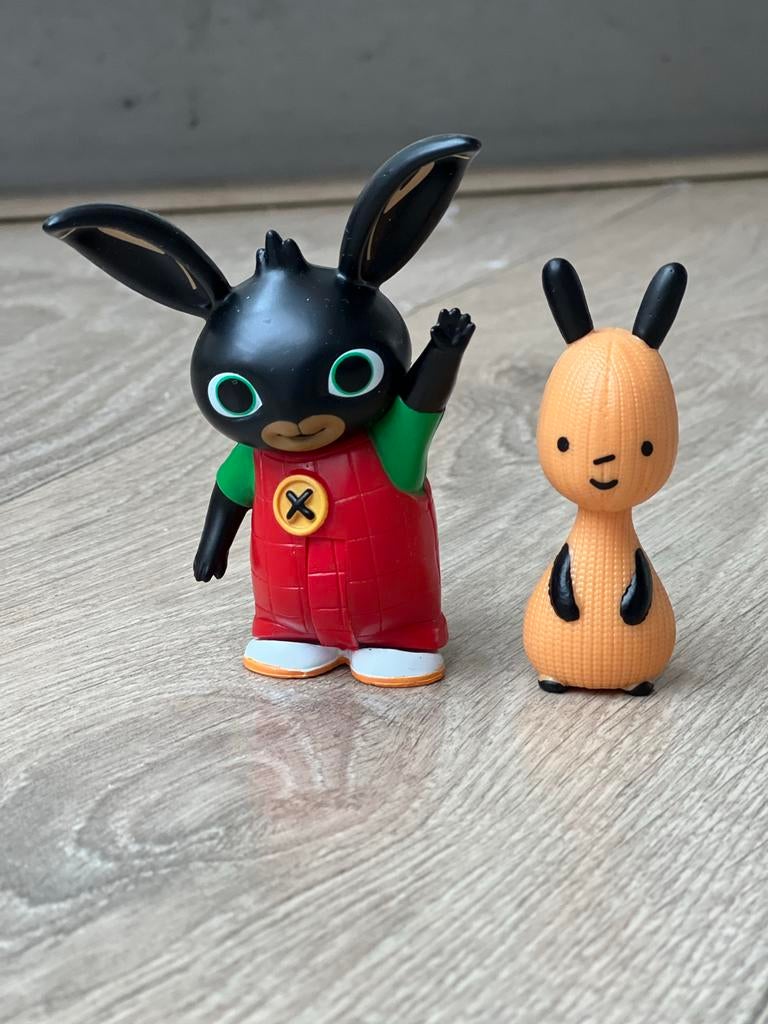 Speelfiguren Bing en Flop, Ophalen, Zo goed als nieuw