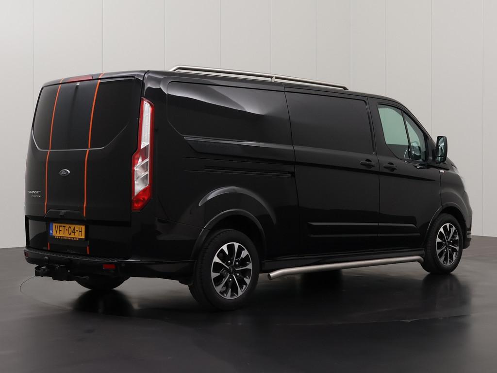 Ford Transit Custom 2.0TDCI 185PK Lang Sport Unlimited | Nav, Voorwielaandrijving, 15 km/l, 4 cilinders, Zwart