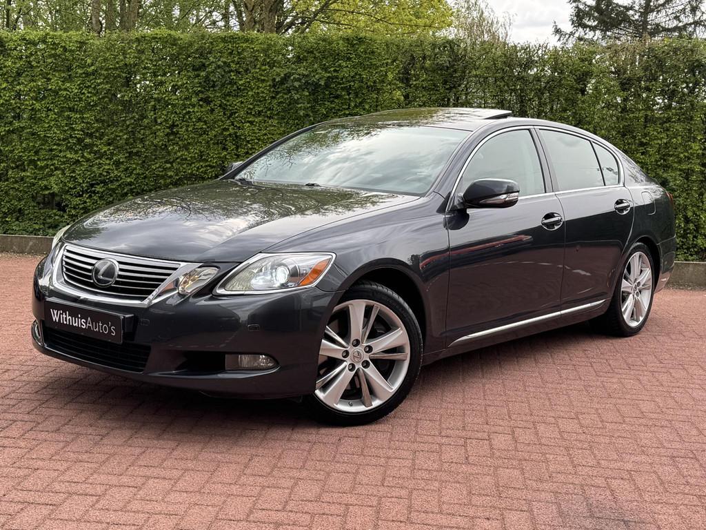 Lexus GS 450h President Adaptieve Cruise Controle Stoelkoeli, Auto's, Lexus, Bedrijf, Te koop, GS(-H), ABS, Achteruitrijcamera