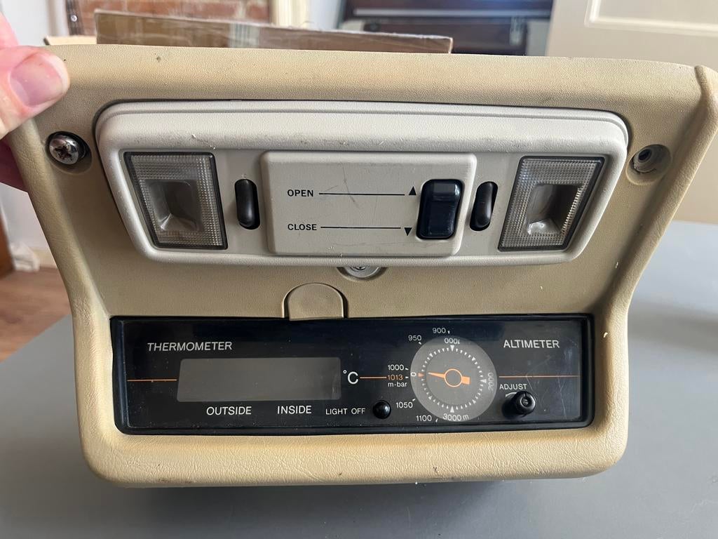 Hoogtemeter thermometer 60 serie land cruiser, Ophalen of Verzenden, Gebruikt