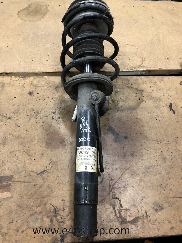 VEERPOOT SCHOKBREKER BMW 3 SERIE E46 OE 6750790, Gebruikt, -, -, Ophalen of Verzenden