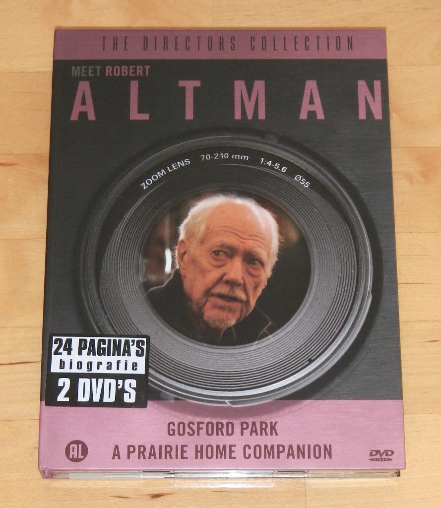 2 dvd  Robert Altman - Gosford Park + Prairie Home Companion, Alle leeftijden, Ophalen, Zo goed als nieuw, Overige gebieden