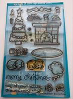 Lawn Fawn - Stempels en Snijmallen  - Christmas Dreams, Ophalen of Verzenden, Gebruikt, Clearstamp