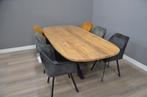 Deens ovale tafel mango 240 cm, Verzenden, Nieuw