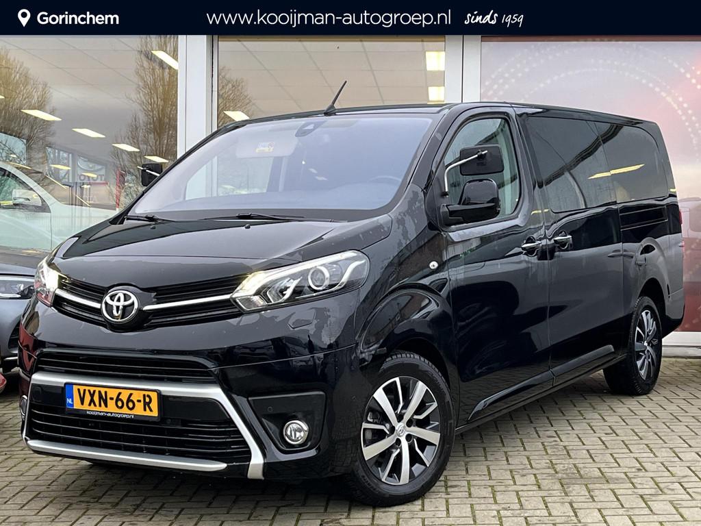 Toyota PROACE Worker 2.0 D-4D Dynamic Long DC Verso | 1e Eig, Stof, Euro 6, 4 cilinders, Zwart