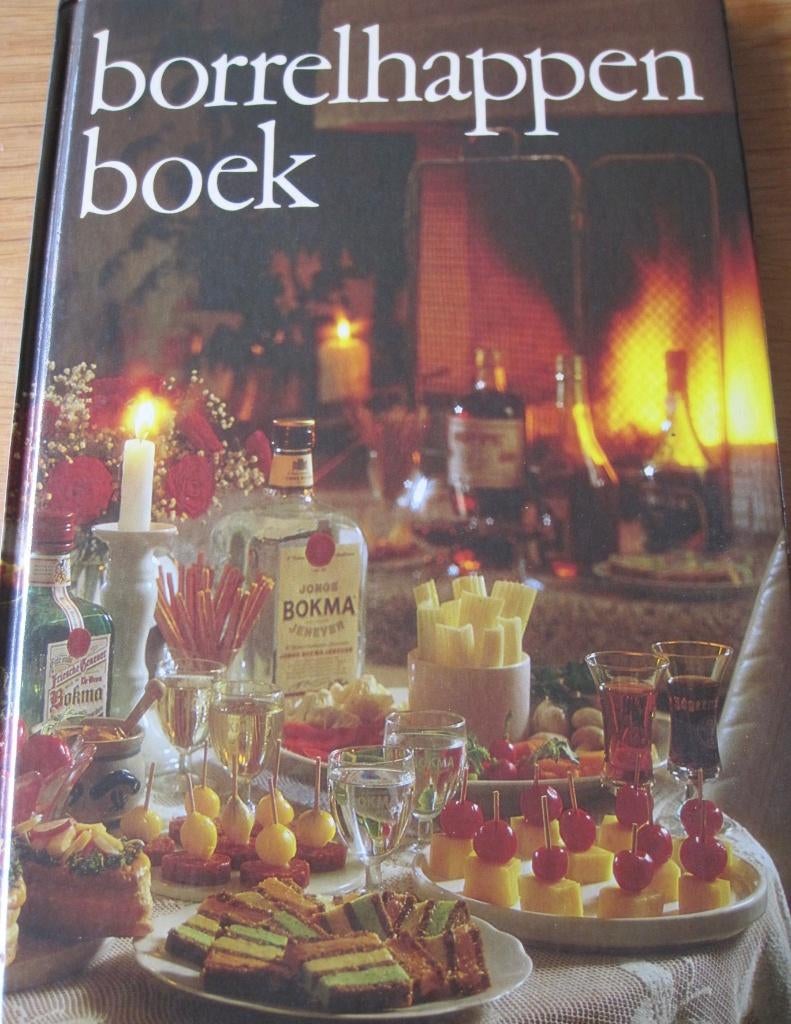 Het borrelhappenboek - uitgave van Bokma - 1980, Tapas, Hapjes en Dim Sum, Ophalen of Verzenden, Zo goed als nieuw, Nederland en België