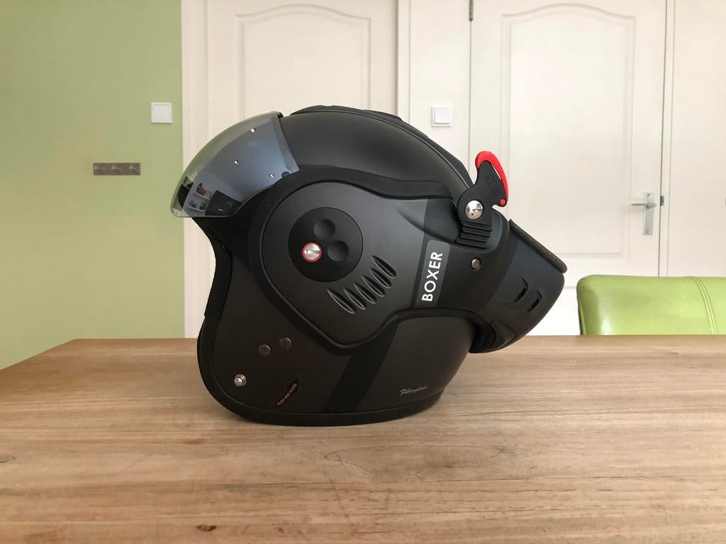 Roof Boxer - SM, Motoren, Kleding | Motorhelmen, Ophalen of Verzenden, Tweedehands, Systeemhelm, Overige merken