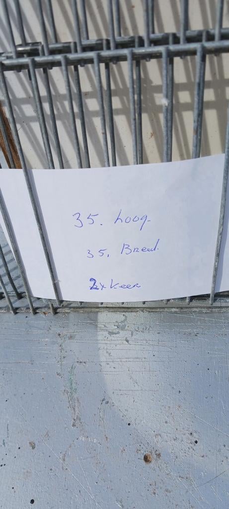 Broedkooi rekken, Dieren en Toebehoren, Ophalen of Verzenden, 110 cm of meer, Minder dan 65 cm