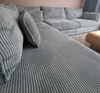 Ijsblauwe ribbank.  3.00x2.30. Zgan. Geen beschadigingen., Ophalen, 250 tot 300 cm, Overige maten, 75 tot 100 cm