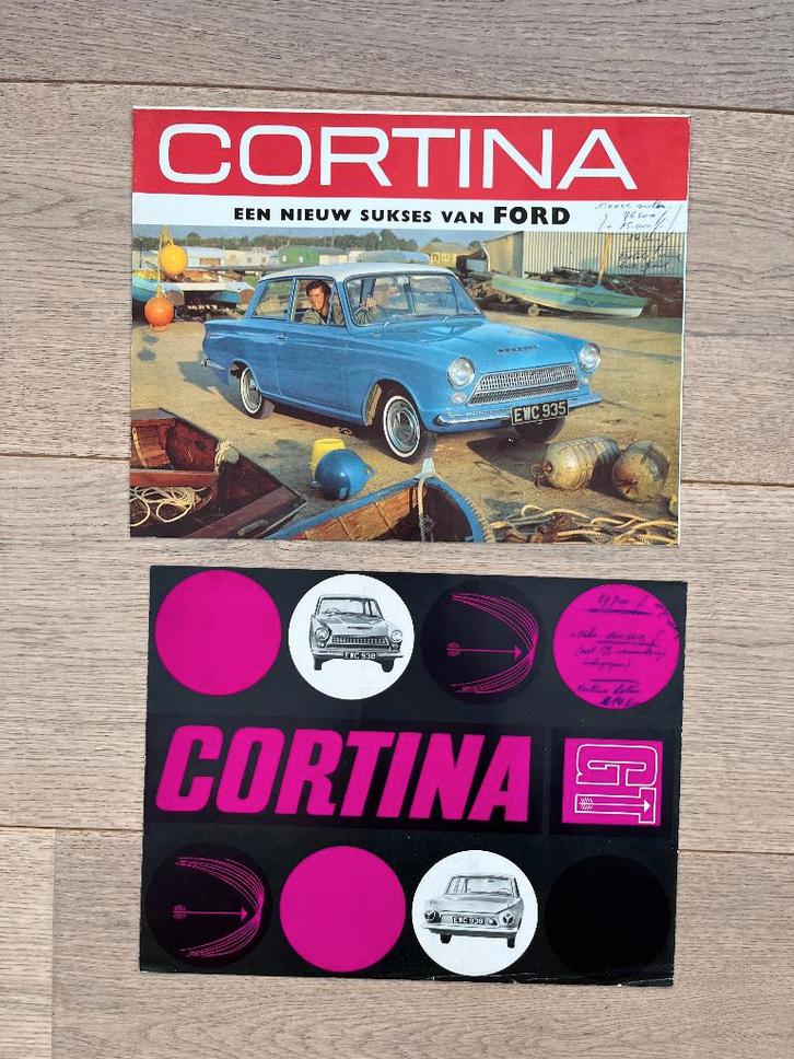 FORD CORTINA CONSUL, Boeken, Auto's | Folders en Tijdschriften, Gelezen, Ford, Ophalen of Verzenden
