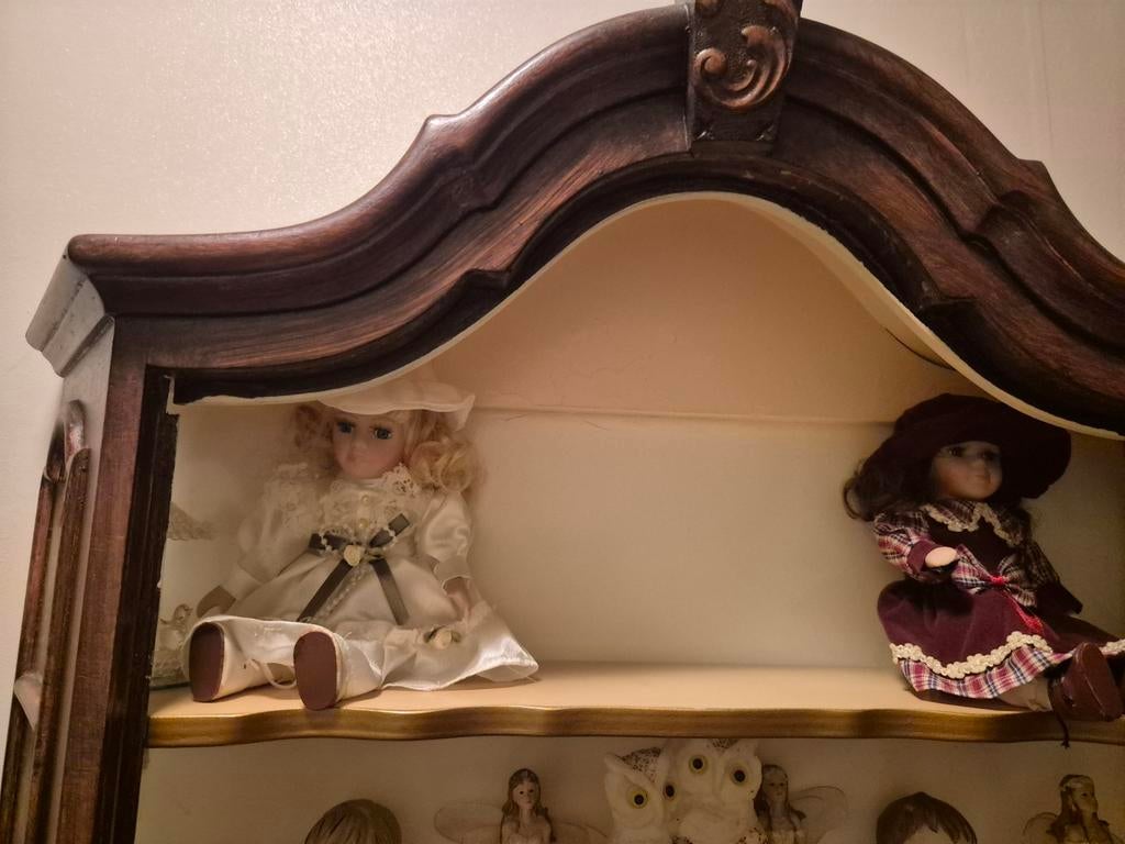 Vintage Porseleinen Poppen Collectie, Verzamelen, Ophalen, Gebruikt, Pop, Levensecht of Reborn