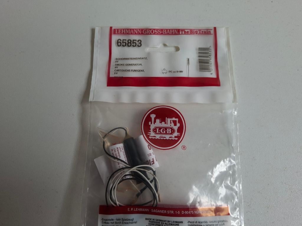 LGB 65853 - Stoomgenerator 5V. Nieuw in de OVP, Hobby en Vrije tijd, Modeltreinen | Overige schalen, Nieuw, Ophalen of Verzenden