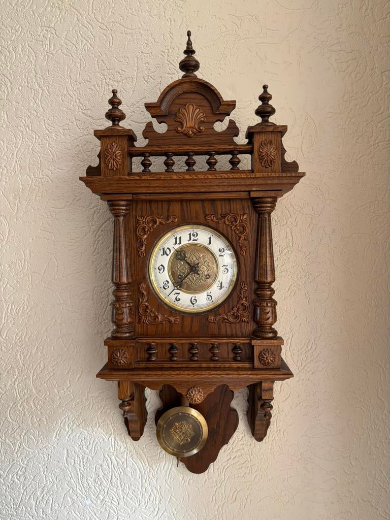 Duitse vrijslinger klok, Antiek en Kunst, Ophalen