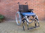 Breezy rubix2 rolstoel46cm druksteunen in hoogte verstelbaar, Diversen, Ophalen of Verzenden, Inklapbaar, Zo goed als nieuw, Duwrolstoel