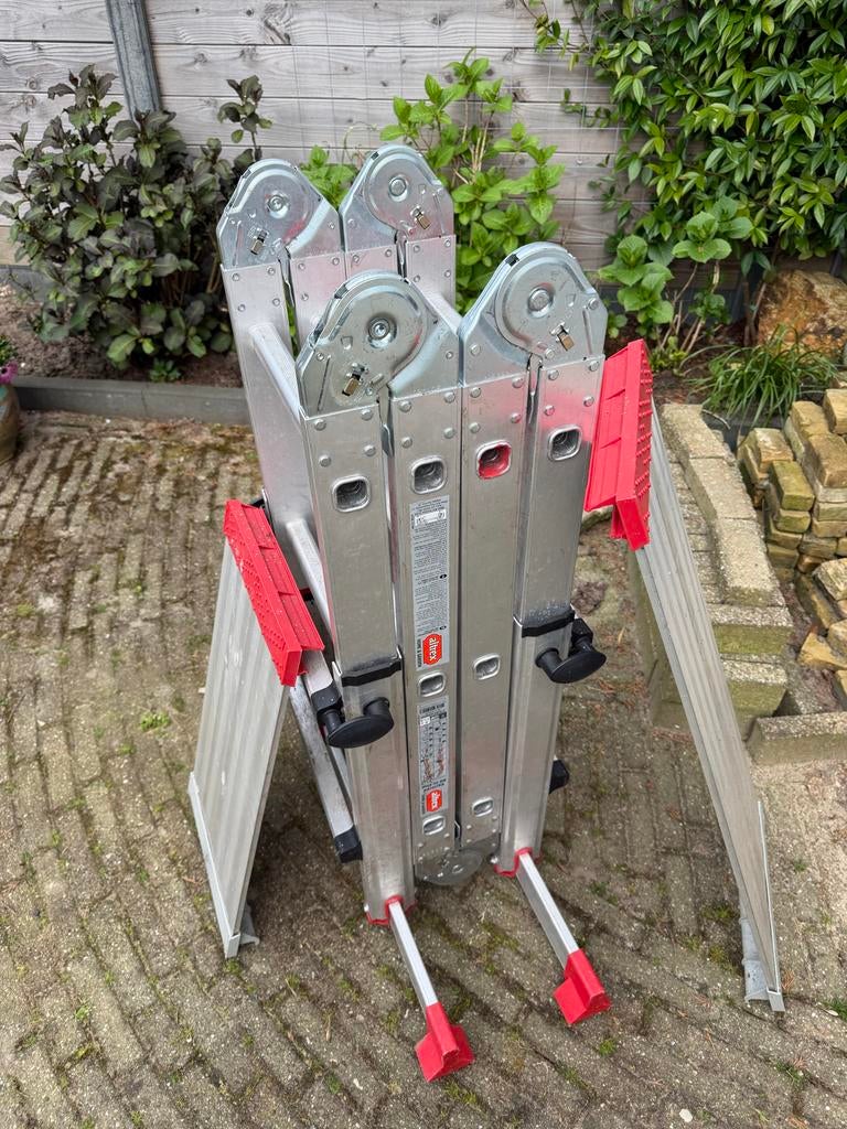 Varitrex All-in-One vouwladder/trap - 16.2 kg, Ophalen, Gebruikt, Ladder, Opvouwbaar of Inschuifbaar