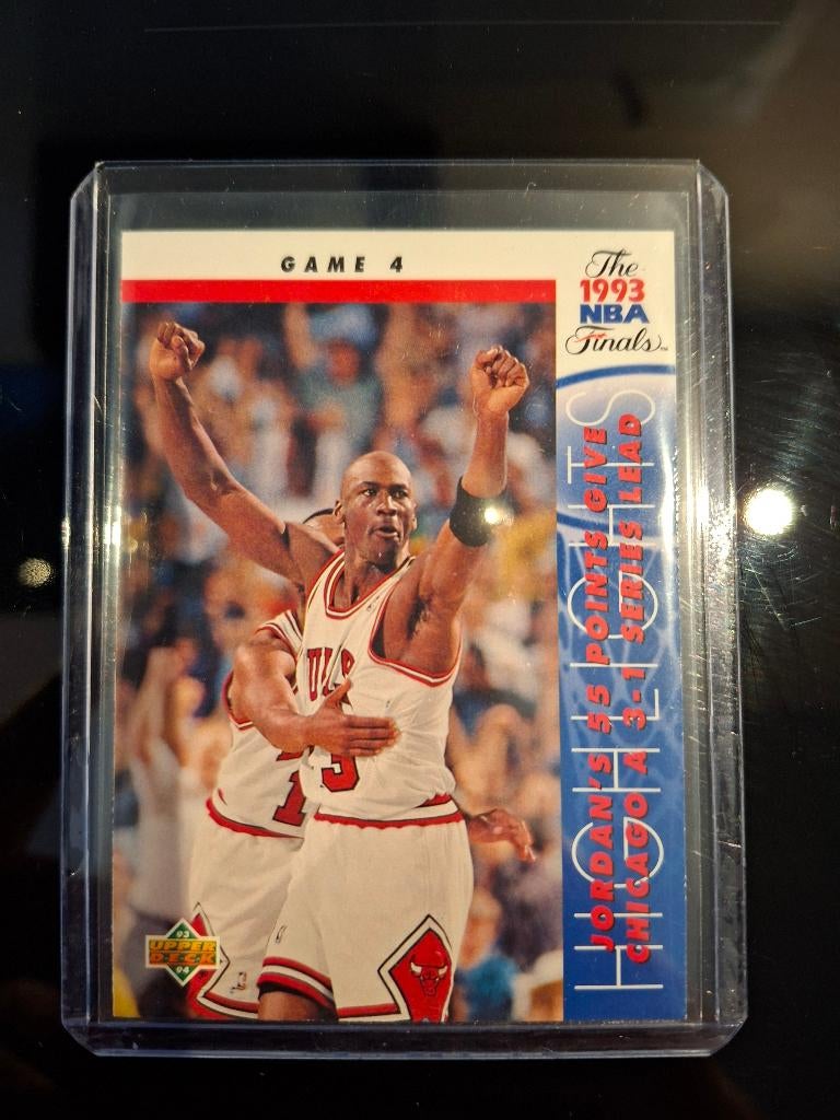 Michael Jordan Upper Deck #201 Basketball card, Verzenden, Zo goed als nieuw, Buitenlandse clubs, Spelerskaart
