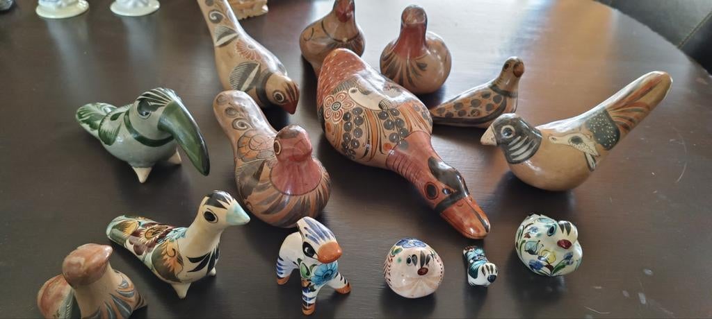 Collectie vintage Tonala aardewerk Mexico, Ophalen of Verzenden, Zo goed als nieuw, Dier