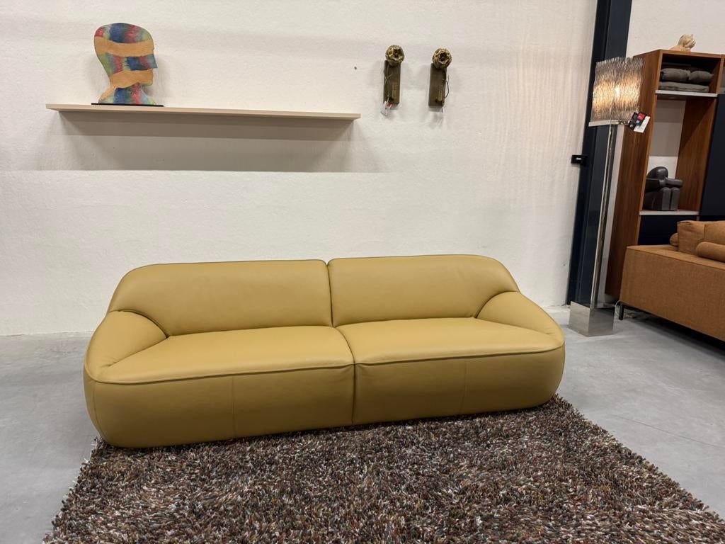 Nieuw Pode Nivti Bank 3,5 zits Perla Salba leer, Huis en Inrichting, Banken | Bankstellen, Rechte bank, Pode, Driepersoons, Nieuw