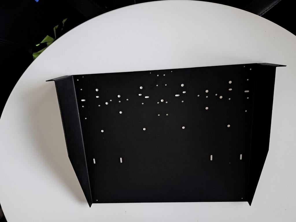 19 inch inlay 2HE - 36,8 mm diep 2 x, Ophalen of Verzenden, Zo goed als nieuw, Overige instrumenten