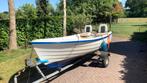 Askeladden boot 4.20m +trailer + 5pk mercury 4-takt motor., Watersport en Boten, Ophalen, Gebruikt, Minder dan 10 pk, Tot 6 meter